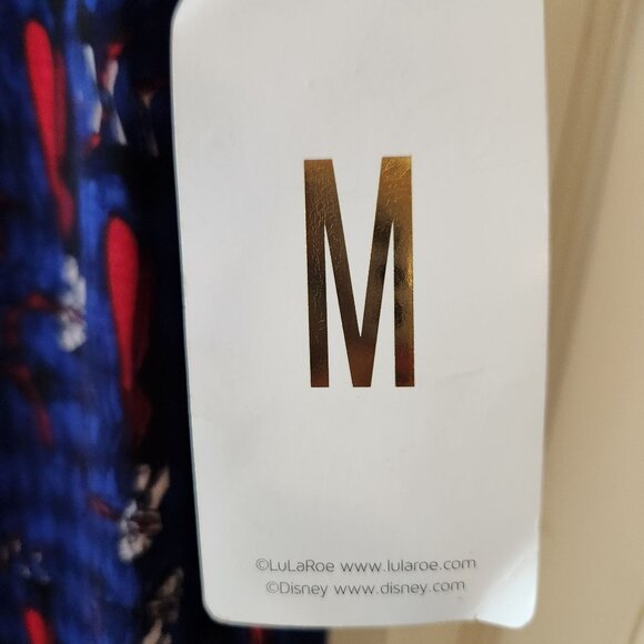 Lularoe Disney Villains Cruella de Vil 101 Dalmatians IRMA Top Size Medium NWT - Picture 4 of 10